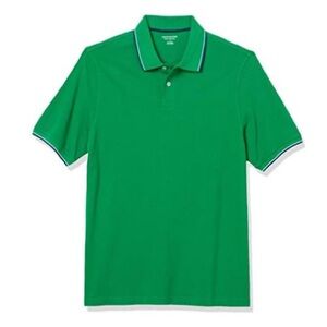 NWT Kelly Green Pique Polo Shirt XXL